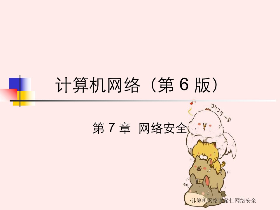 计算机网络谢希仁网络安全