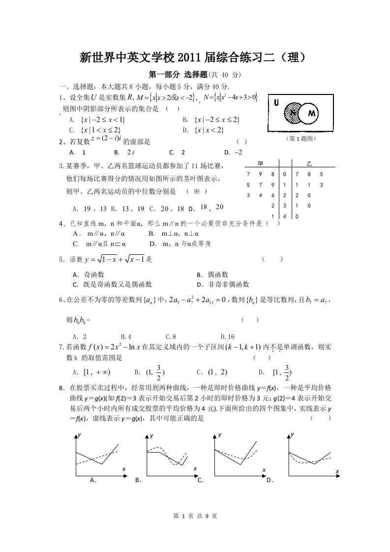 新世界中英文学校