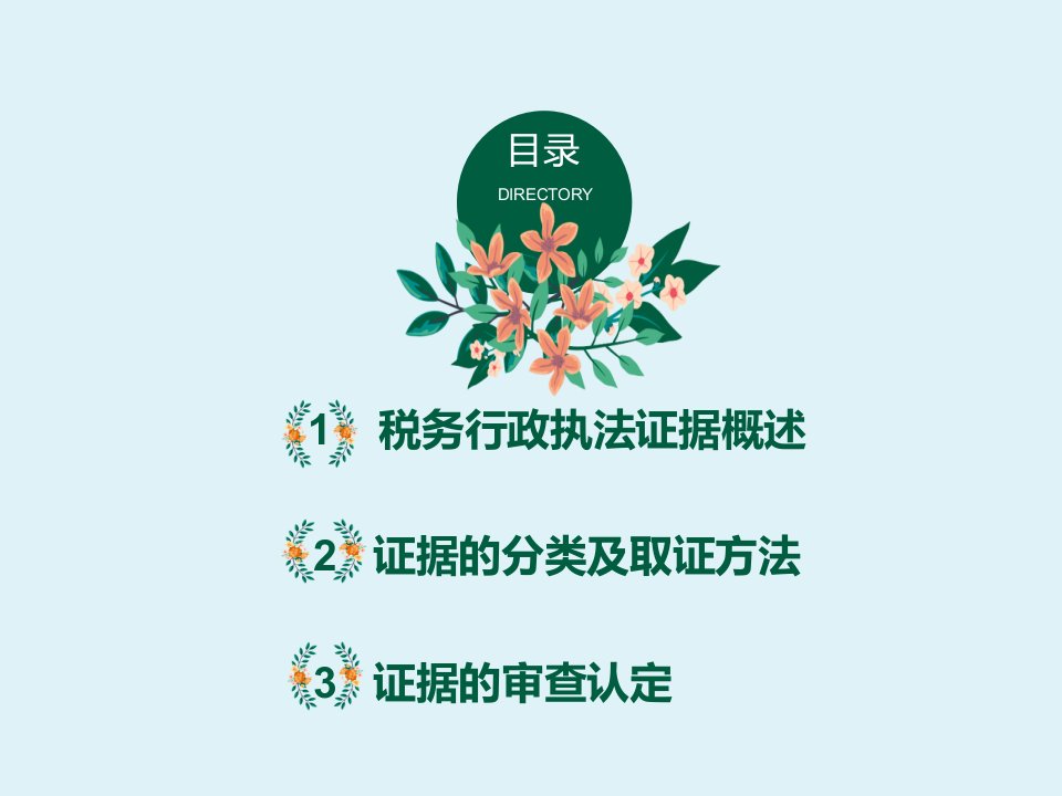 税务行政执法证据浅析