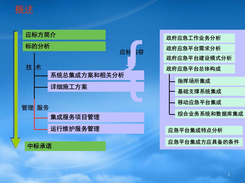 应急平台项目讲标模板V