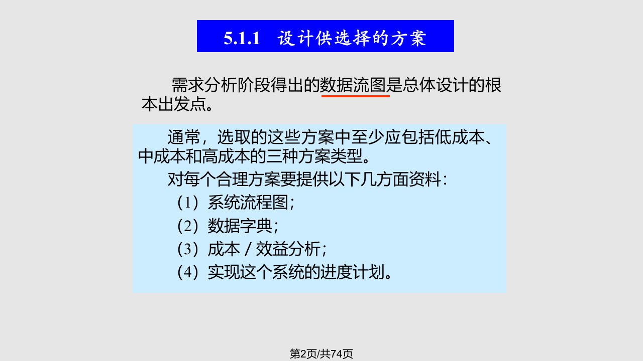 软件工程第5章