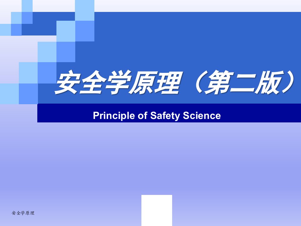 安全学原理课件第2版课件汇总完整版课件全套ppt最全教学教程整本书电子教案