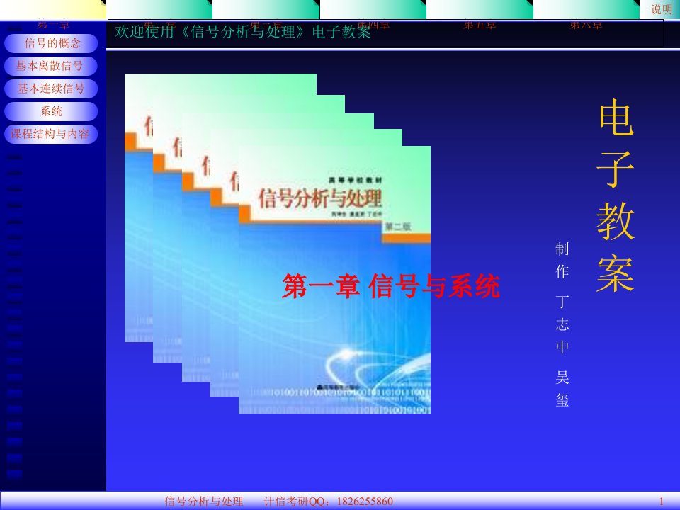 合肥工业大学__信号与系统_课件丁志中第一章