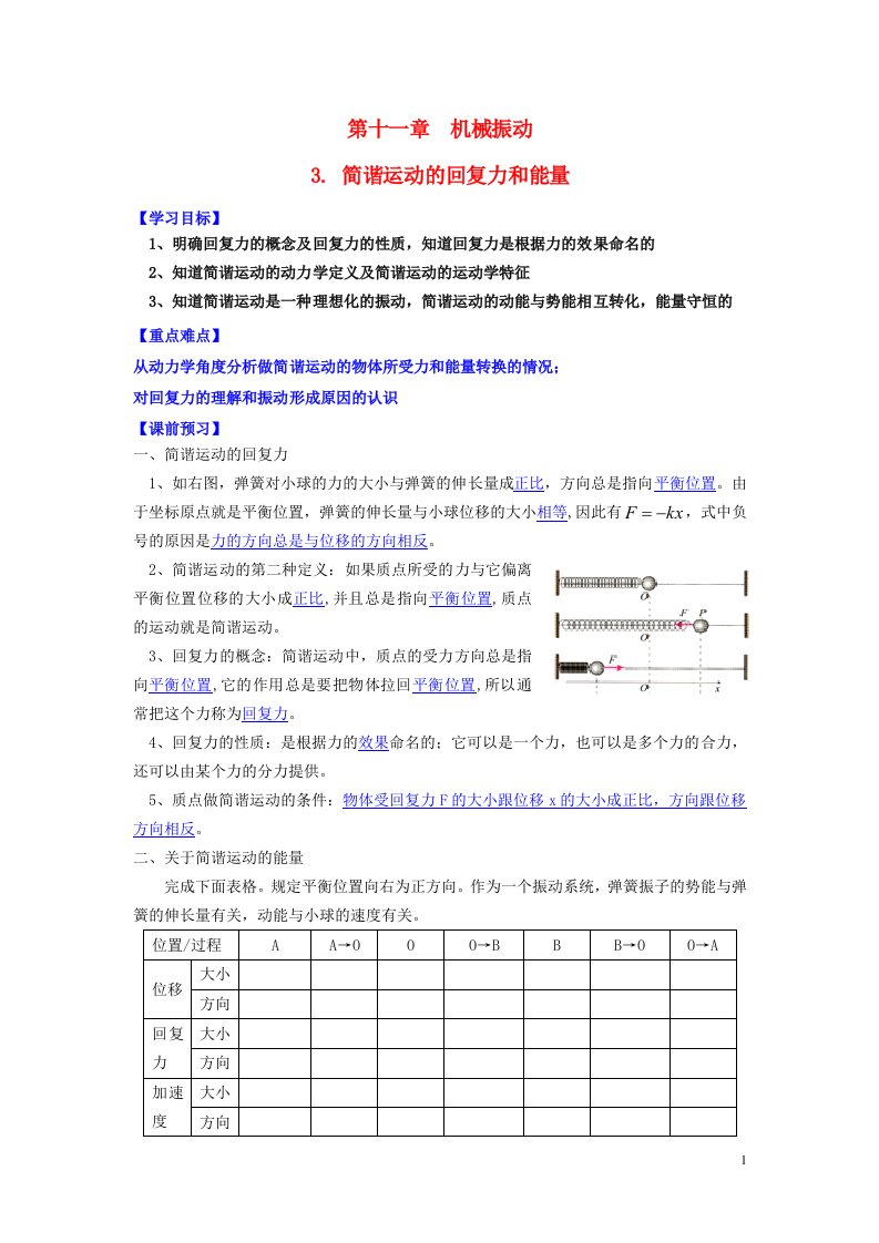 高中物理