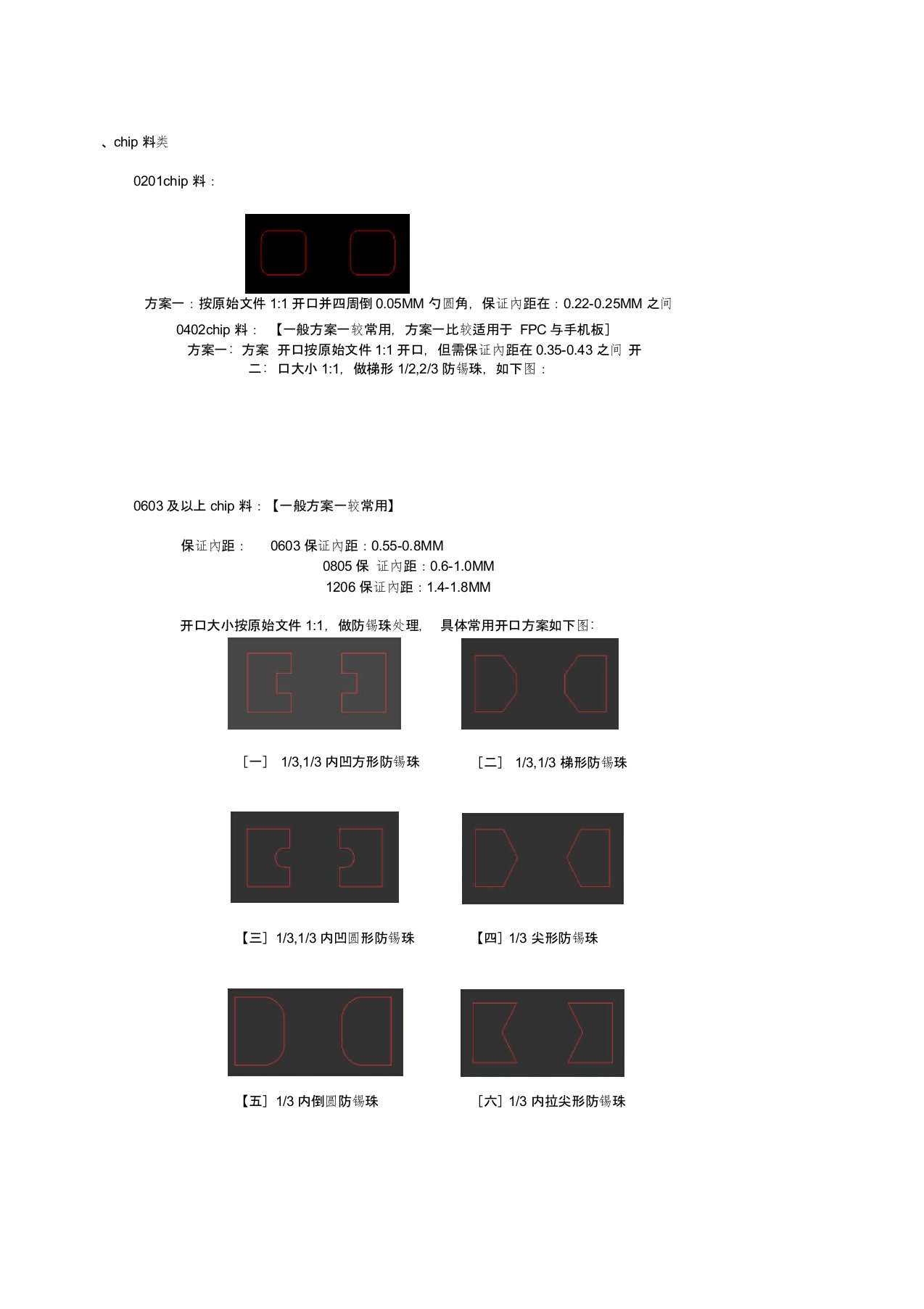 SMT钢网开孔要诀