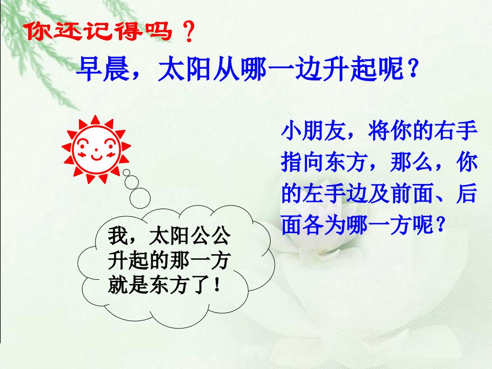 苏教版2年级下册认识平面图ppt课件