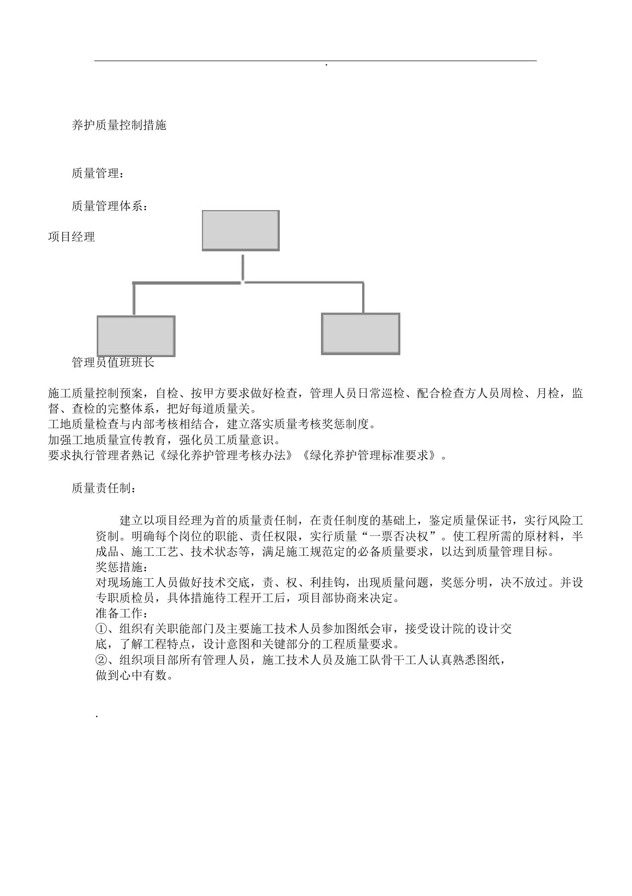 园林绿化养护质量控制措施