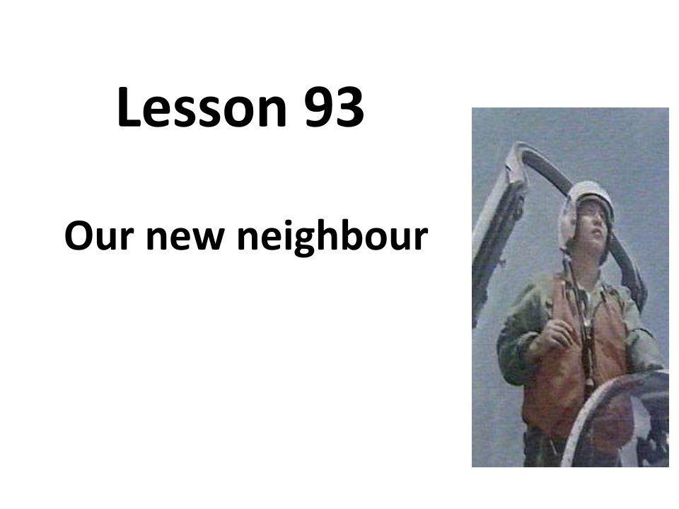 新概念英语第一册lesson93-94课件