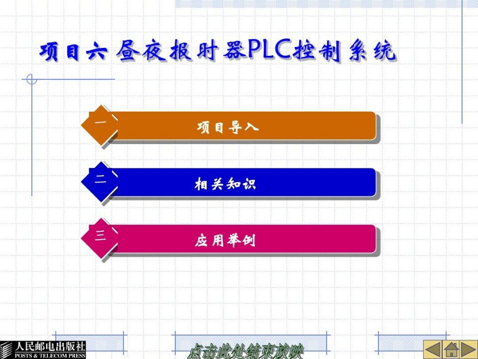 昼夜报时器PLC控制系统