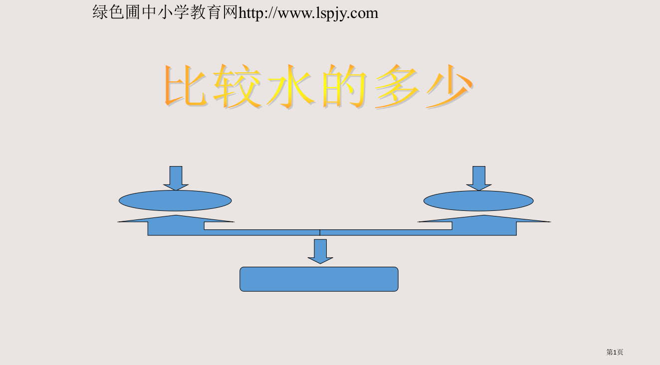 三年级上册科学第四单元比较水的多少省公开课一等奖全国示范课微课金奖PPT课件