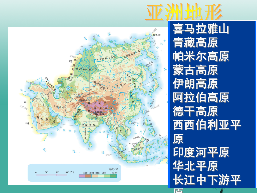 七年级地理下册复杂多样的自然环境件新版商务星球版