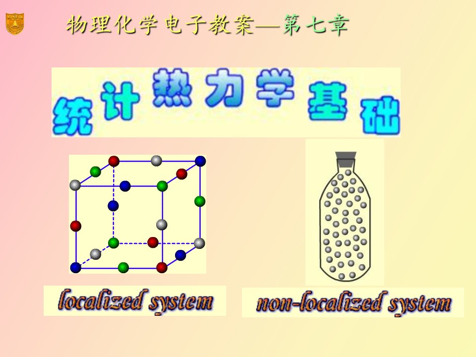 物理化学电子教案第七章