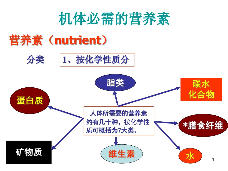 食品营养基础ppt课件