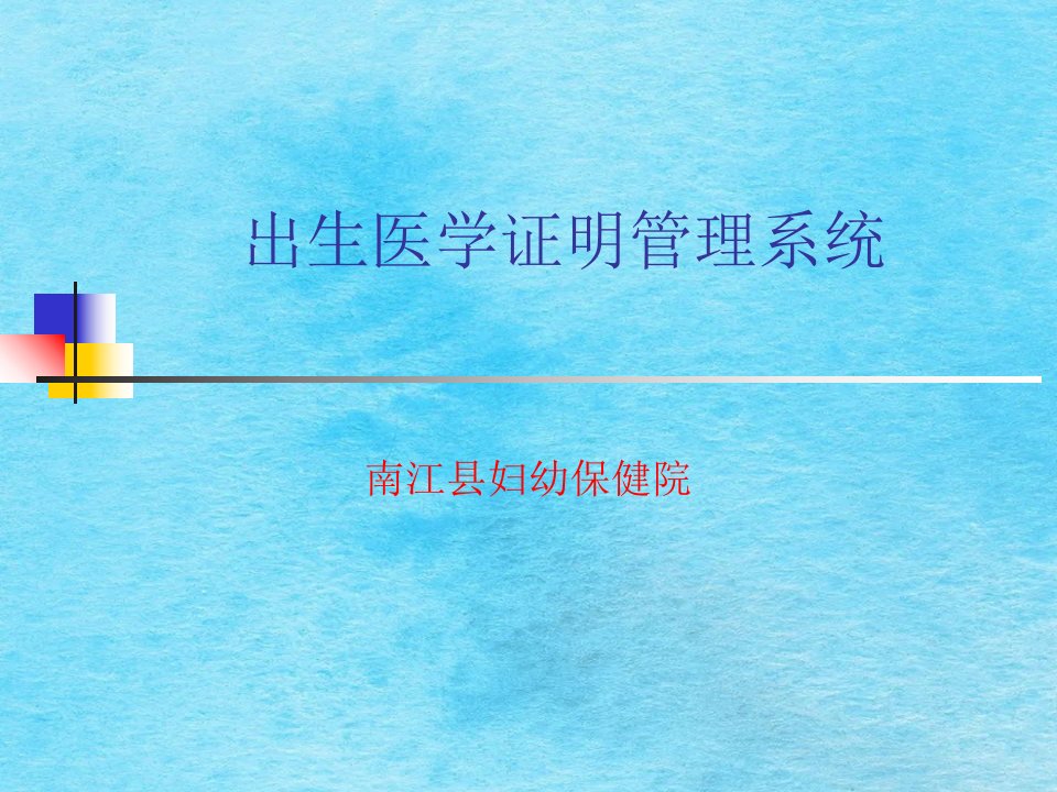 工作范文9月县级出生医学证明培训ppt课件