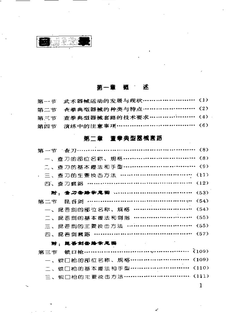 中国查拳典型器械套路.pdf