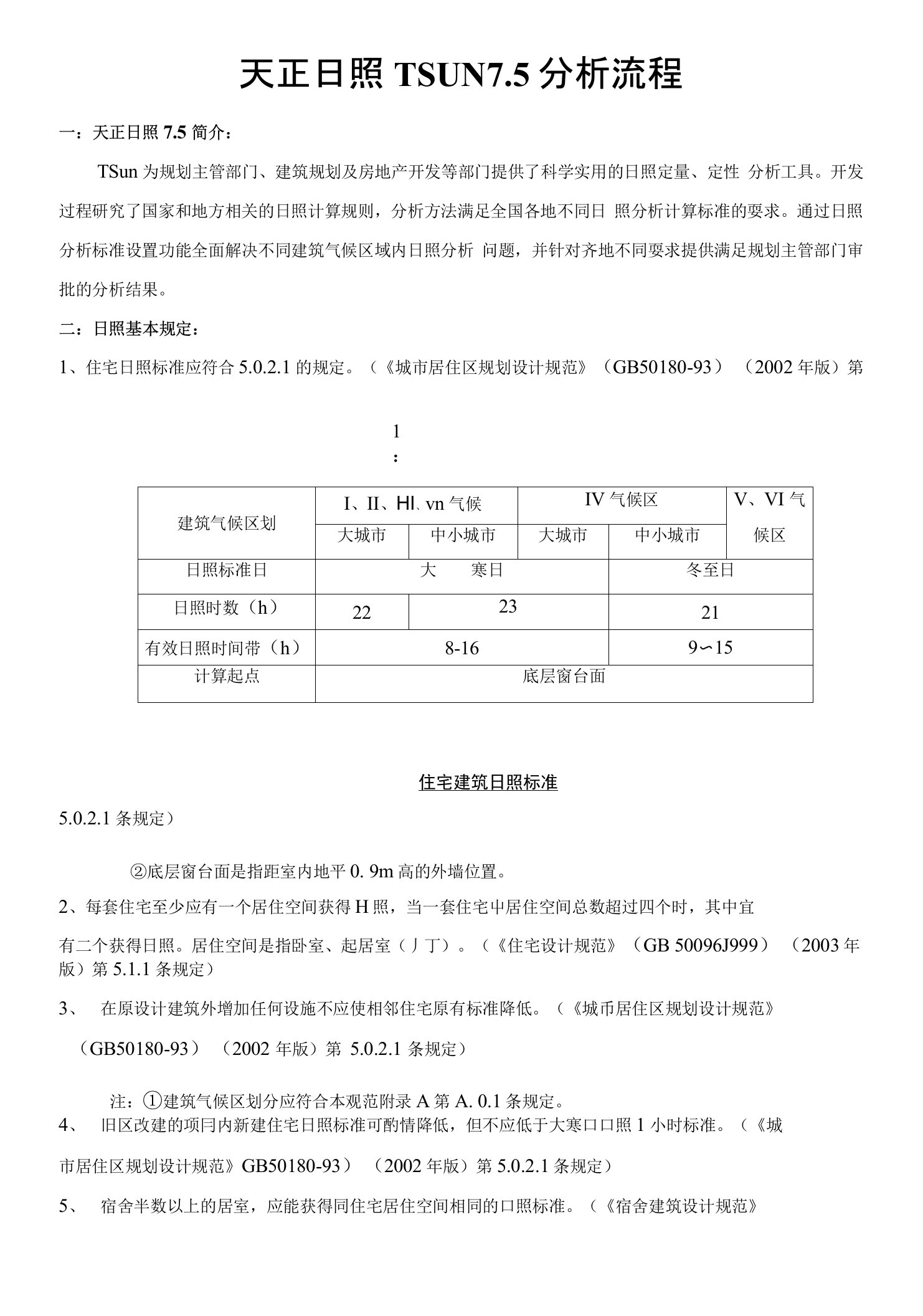 天正日照TSUN7.5分析流程