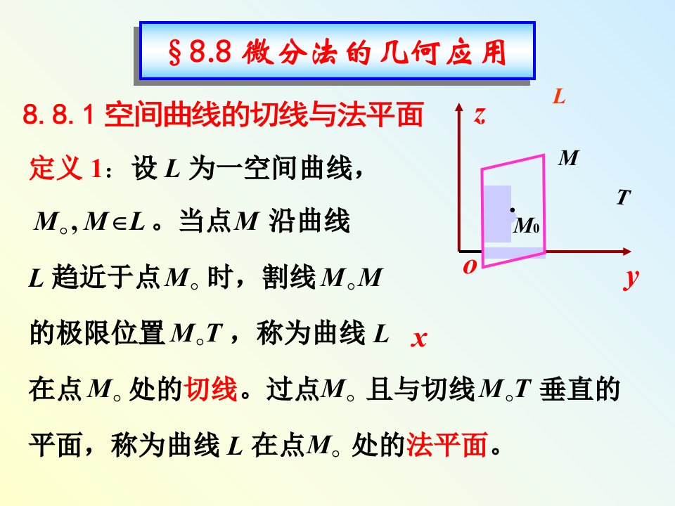 微分法的几何应用(IV)