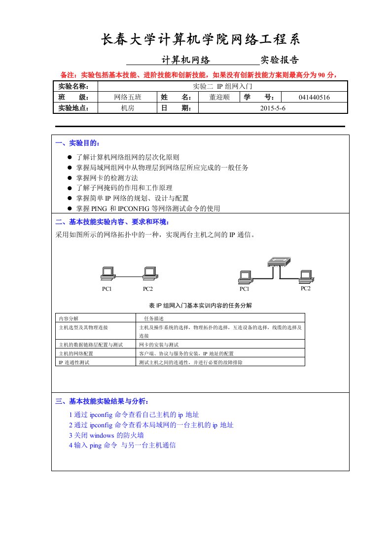 ip组网入门