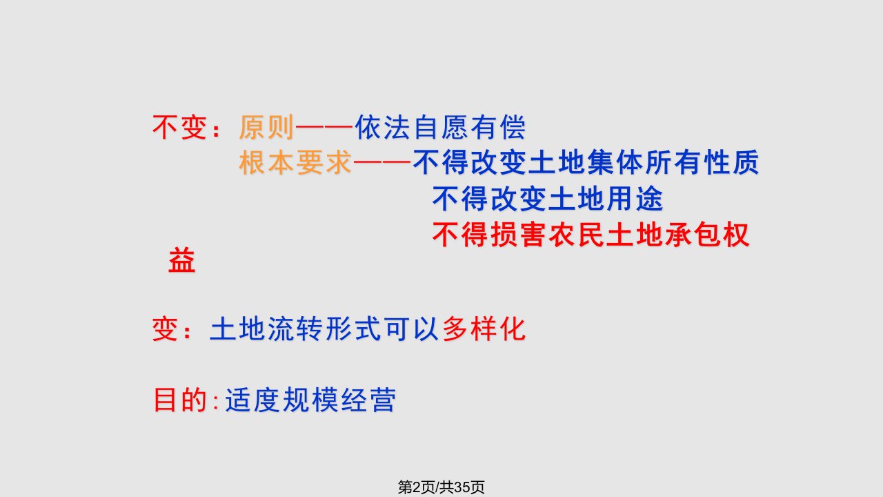 土地流转案例分析