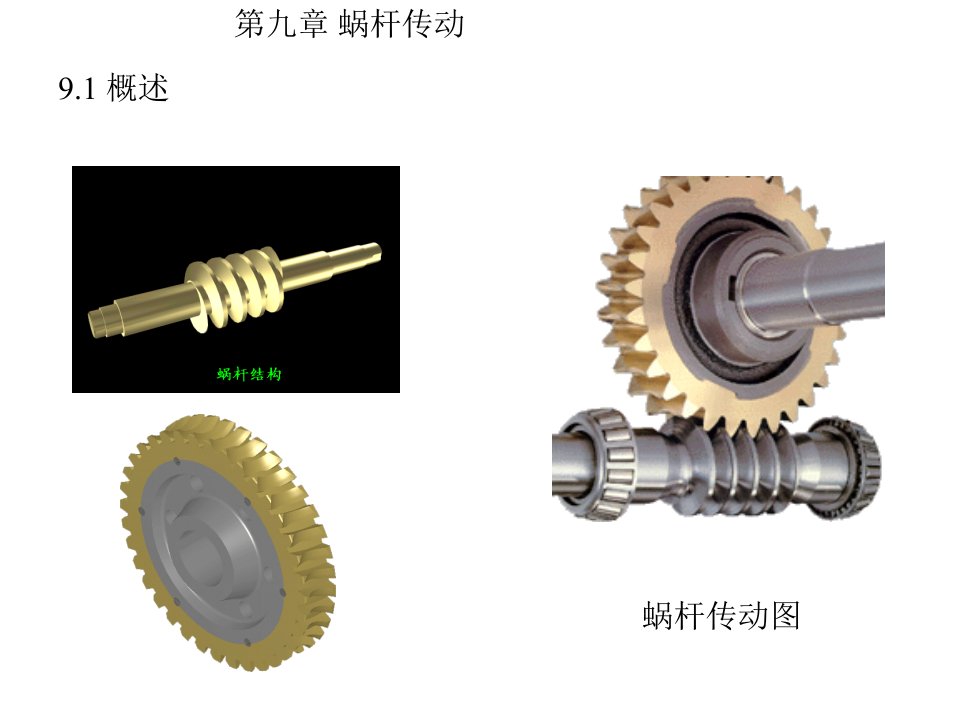 蜗轮蜗杆计算