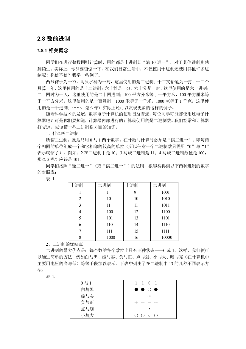 小学奥数26数的进制