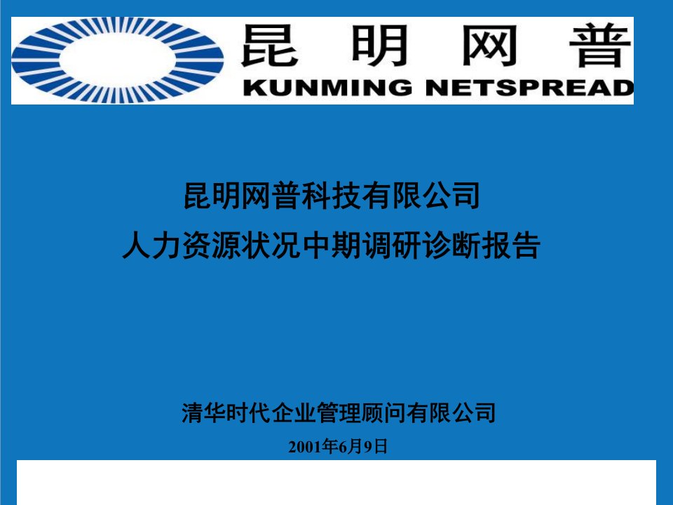 企业诊断-××科技人力资源调查与诊断修订版