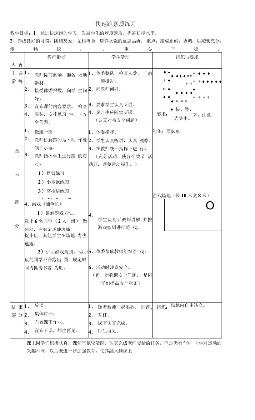 初中体育与健康人教八年级