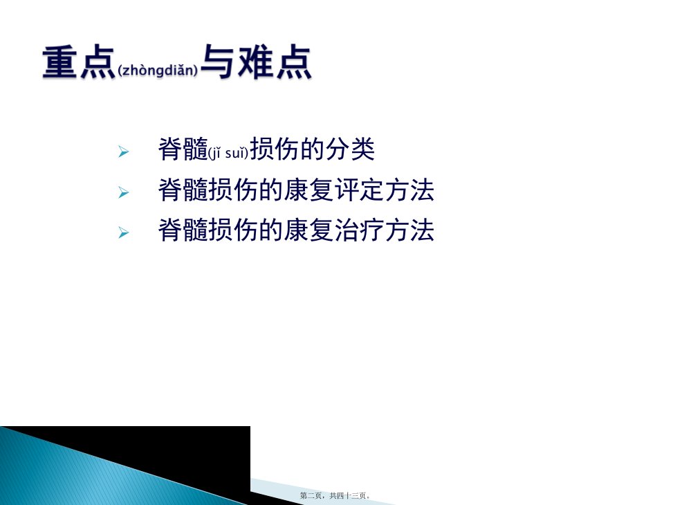 医学专题脊髓损伤的步行功能训练