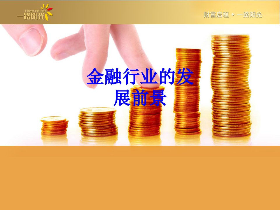 金融行业的发展前景经典课件