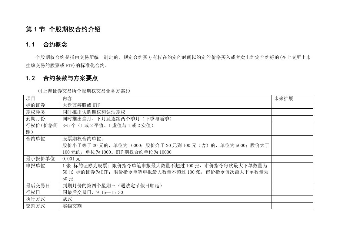 通达信个股期权交易系统操作说明书