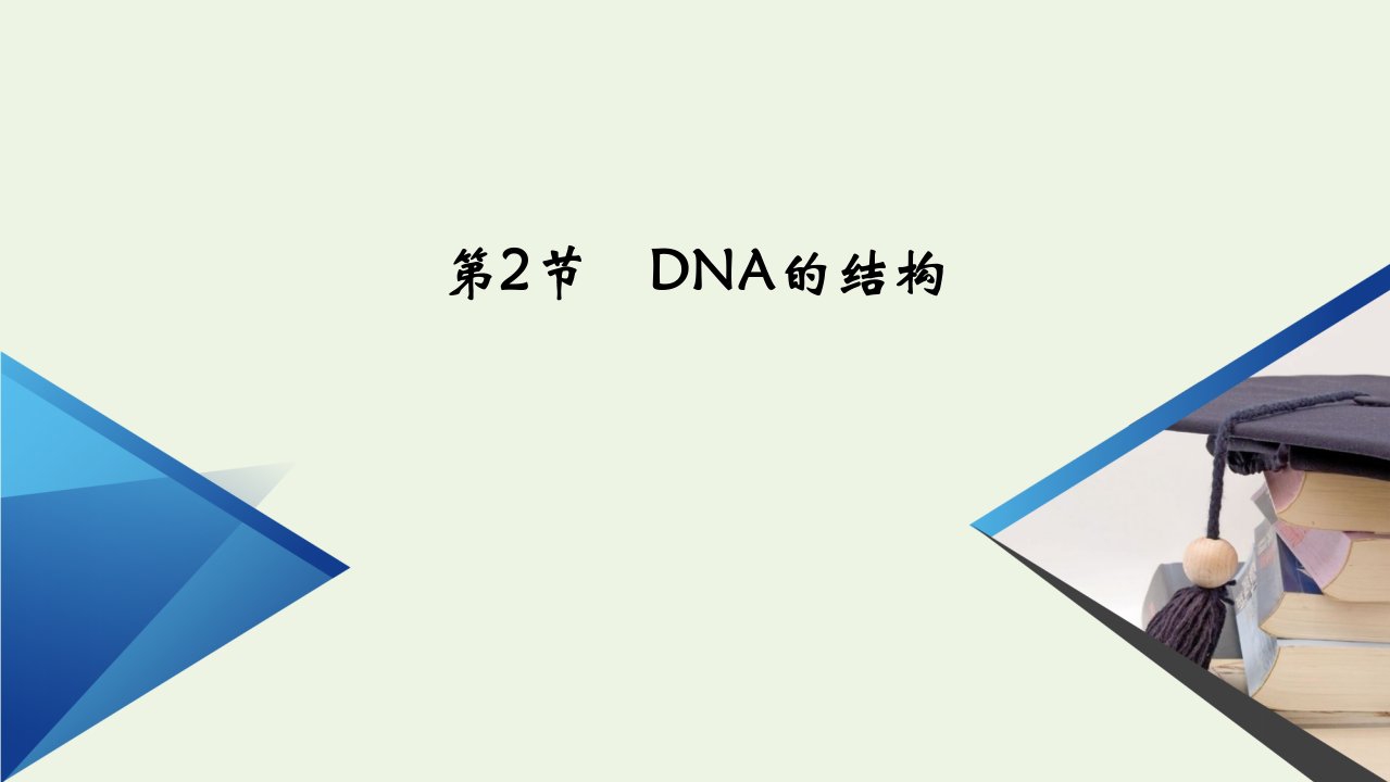 新教材高中生物第3章基因的本质第2节DNA的结构课件新人教版必修2