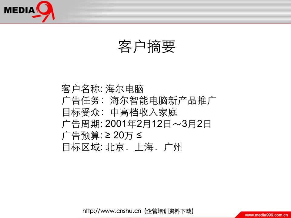 [精选]海尔电脑网络推广媒介策略