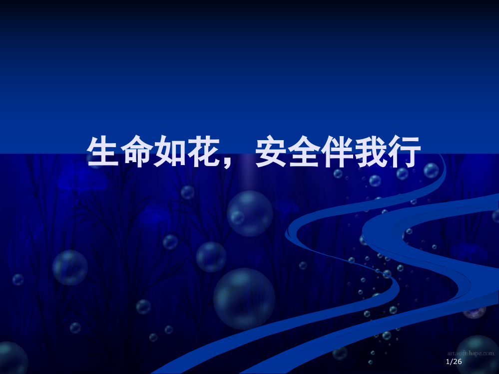 高中生安全教育市公开课一等奖省赛课微课金奖PPT课件