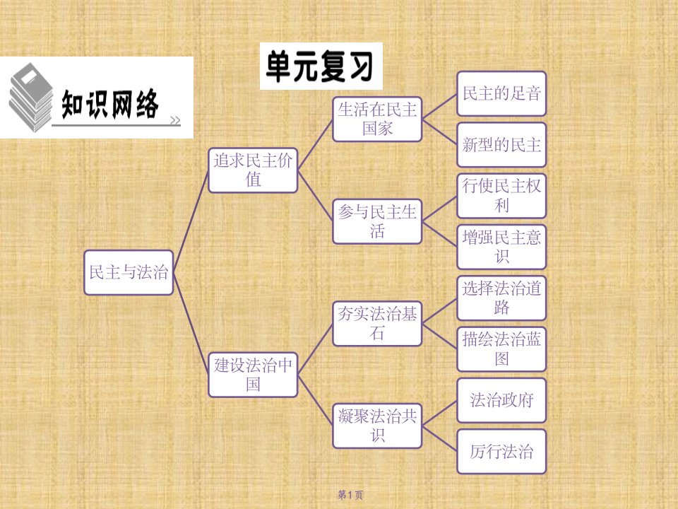 初中九年级道德与法治上册