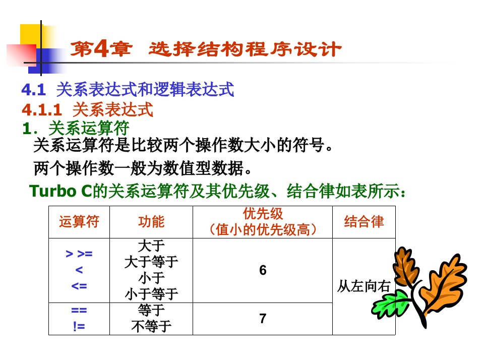 程序设计(C语言)