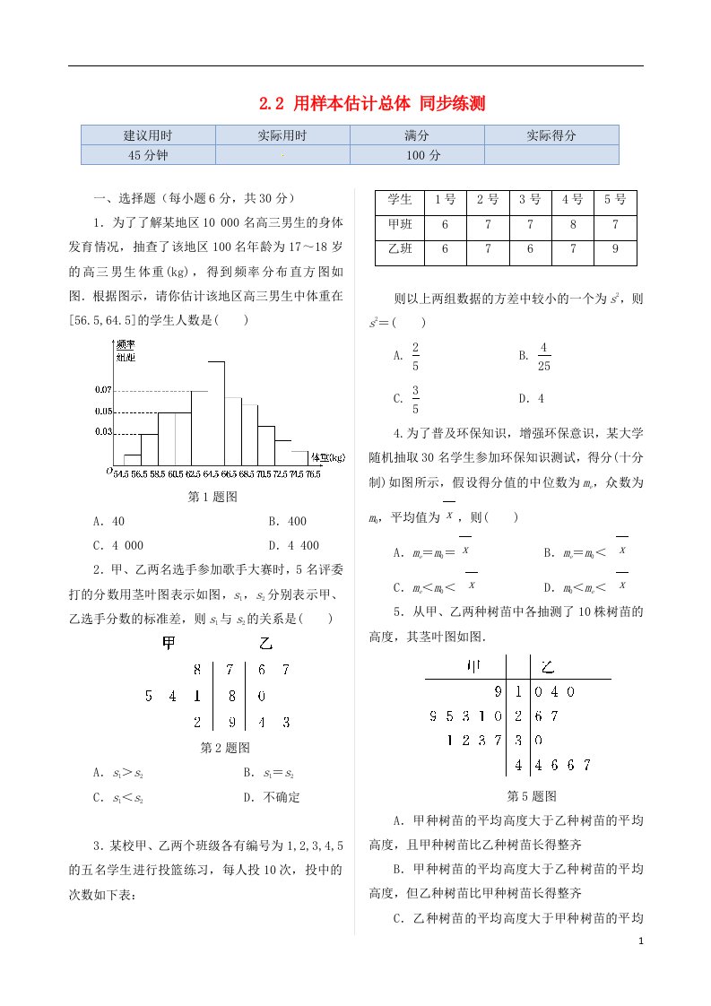 高中数学