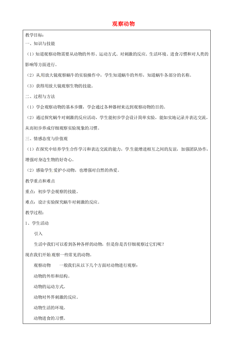 上海市罗泾中学六年级科学下册