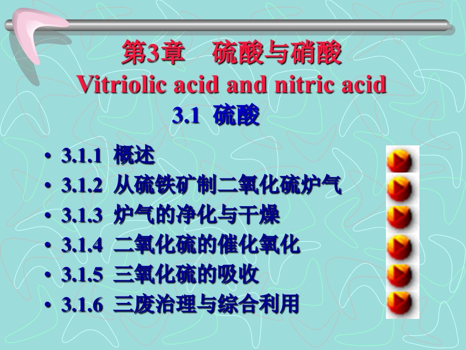 化工工艺学3章