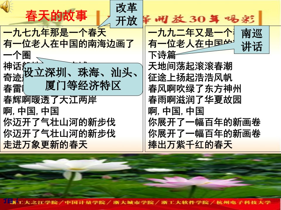 新人教版八年级历史下册第10课建设有中国特色的社会主义课件