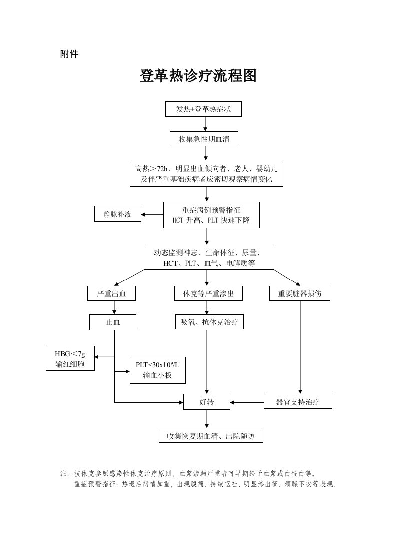 登革热诊疗流程