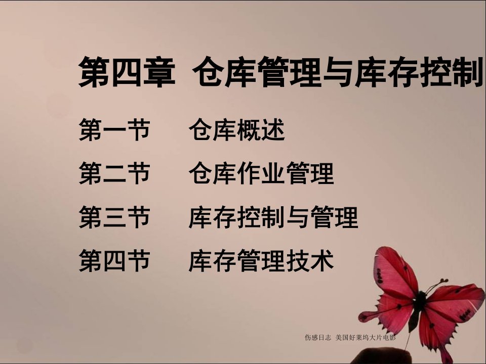 仓库管理方法讨论课件