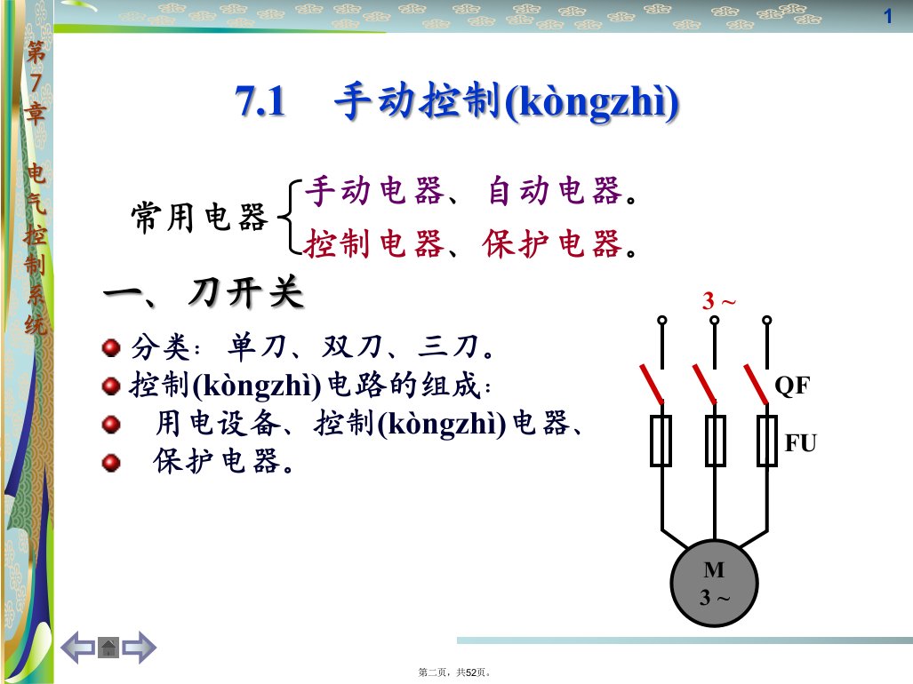 电工学唐介第7章电气自动控制