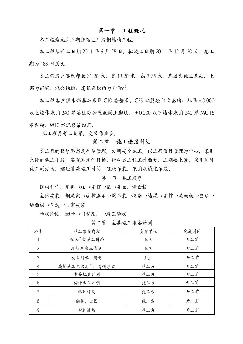 客户俱乐部工程钢结构专项施工方案