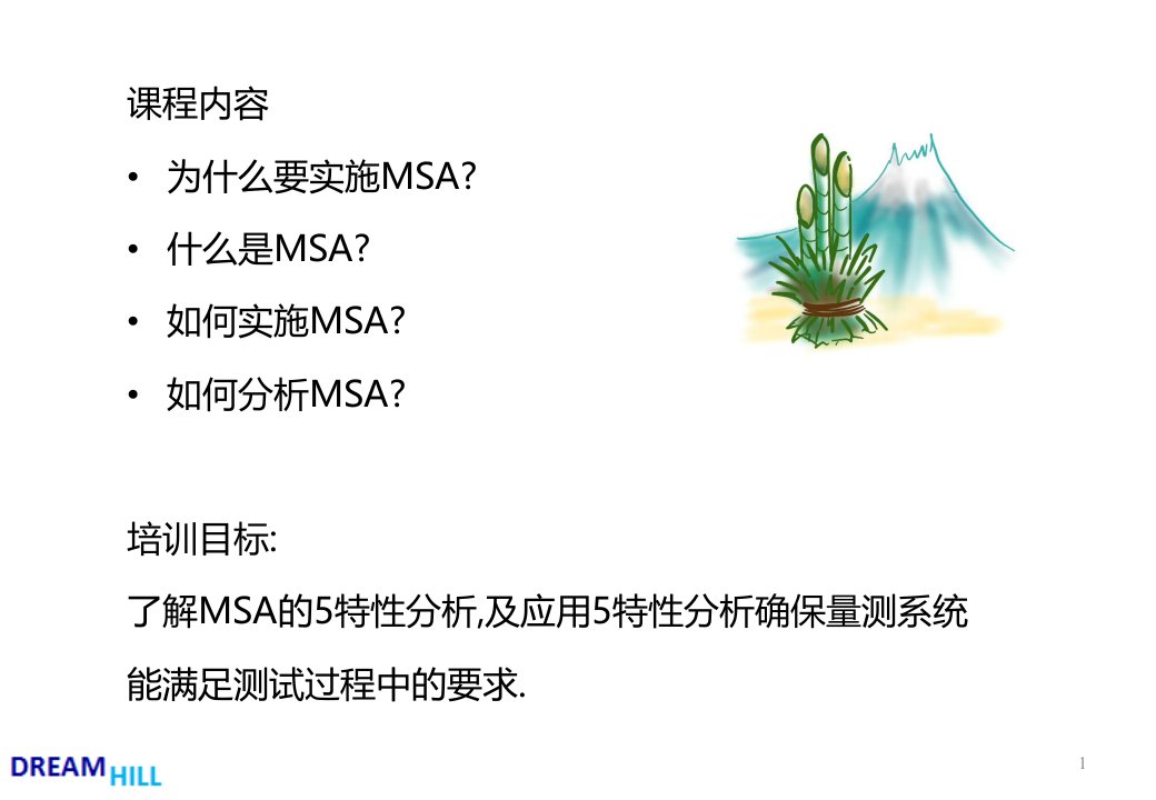 MSA培训教材第版PPT教育课件