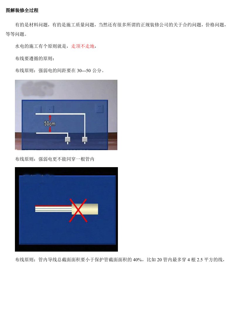 精选图解装修全过程分享r