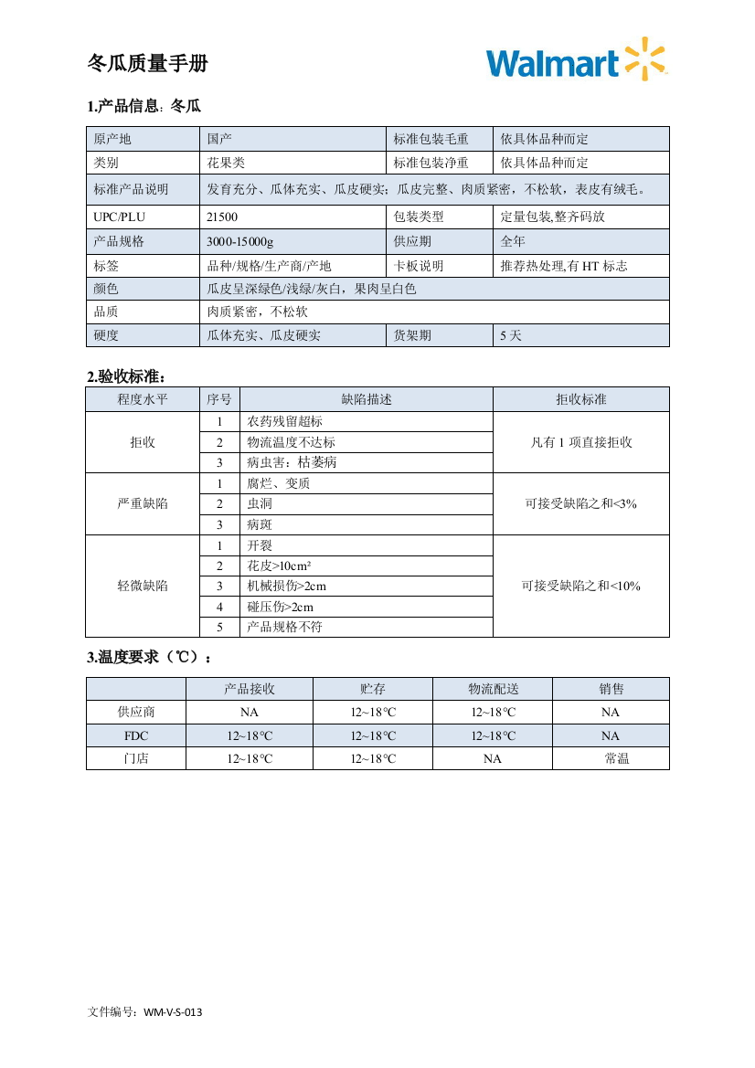 44quality-manual-DONGGUA冬瓜质量手册验收标准