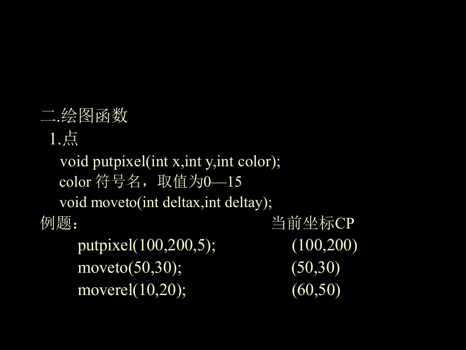 计算机图形学第二章a课件