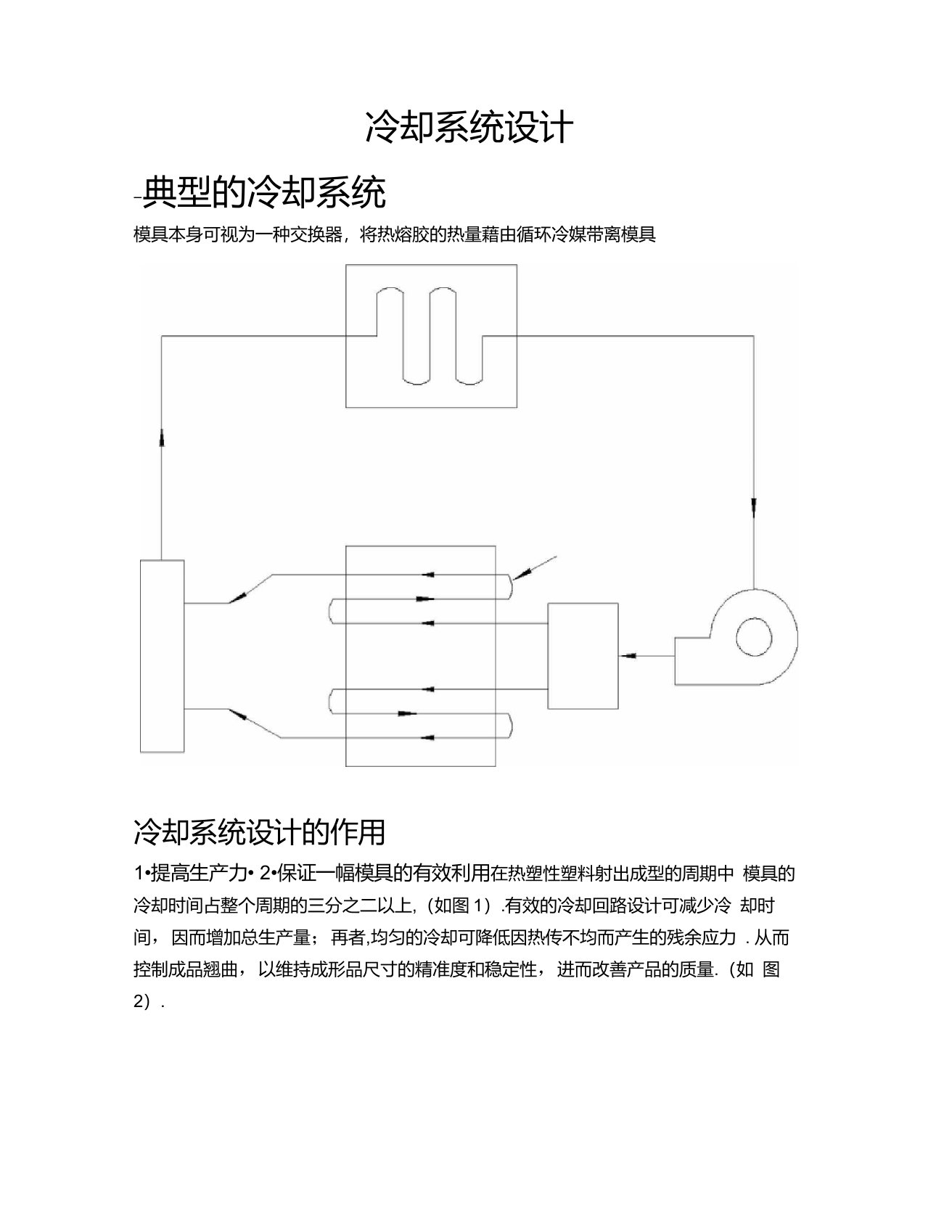 模具冷却系统设计