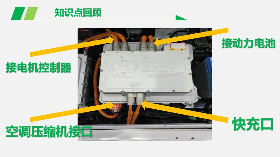 汽车电机控制器拆装与