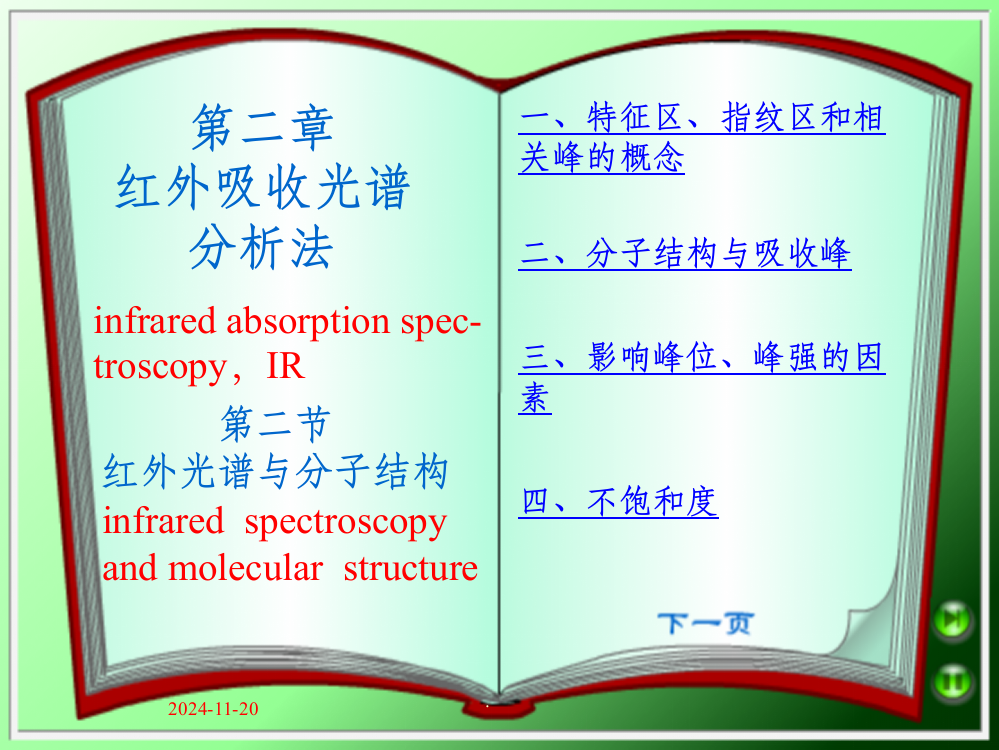 第二章-红外光谱ppt课件